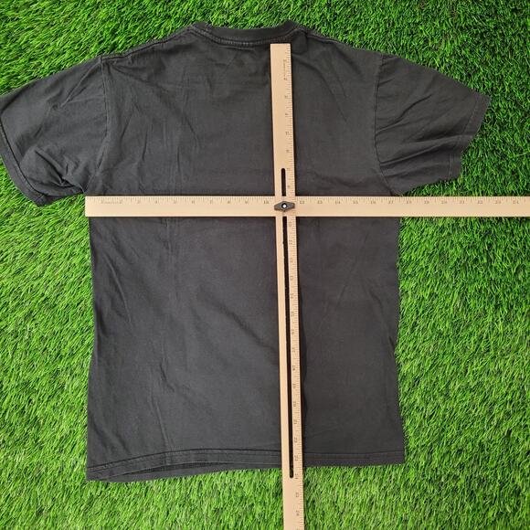 Jimi Hendrix Shirt Womens XS/S 17x24 Black American Flag Rock - Picture 12 of 14